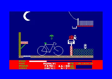 Costa Capers (UK) (1985) (Trainer) screen shot game playing